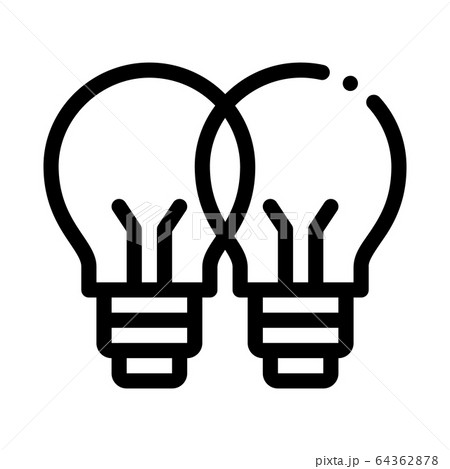 common wit icon vector outline illustration 64362878