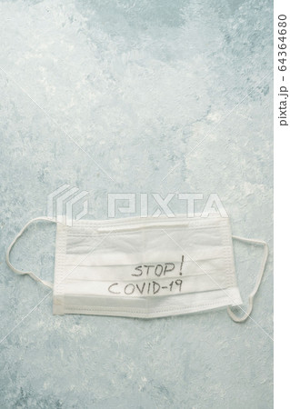 health mask against covid-19 corona virus with health mask against covid-19 corona virus with 64364680