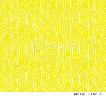 The geometric pattern with lines. Seamless vector 64365912