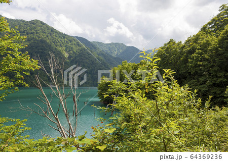 エメラルドグリーンの秘境 64369236