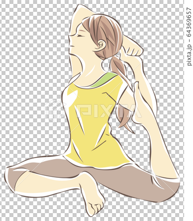 瑜伽女人 64369657