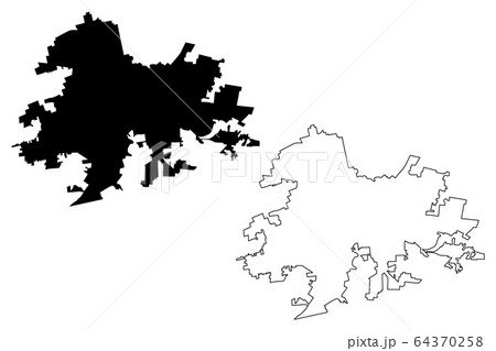 Monza City (Italian Republic, Italy, Lombardy) map 64370258