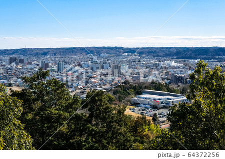 飯能市 天覧山からの眺め 飯能市 天覧山からの眺め 64372256