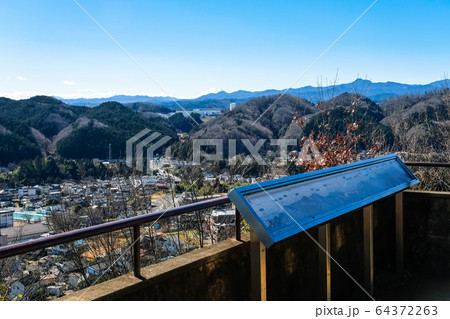 飯能市 天覧山 山頂展望台 飯能市 天覧山 山頂展望台 64372263