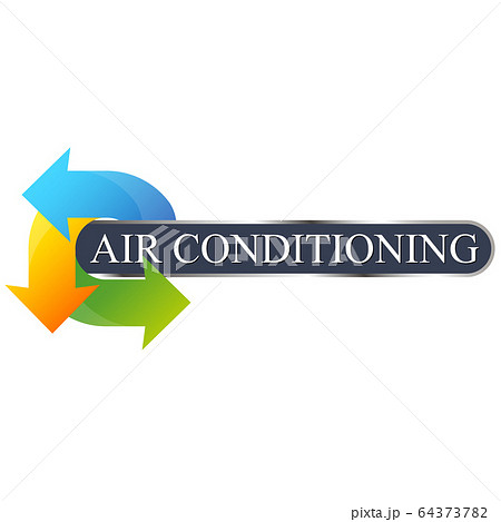 Environmental air conditioning symbol for business 64373782