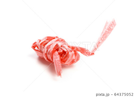 Red plastic rope 64375052