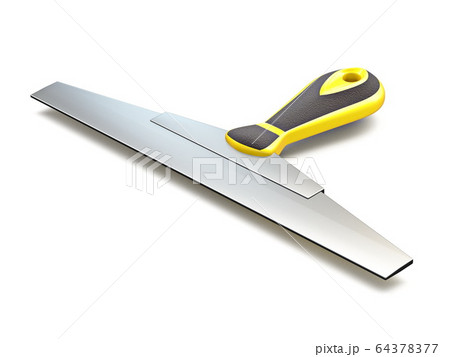 Wide wall scraper tool 3D 64378377