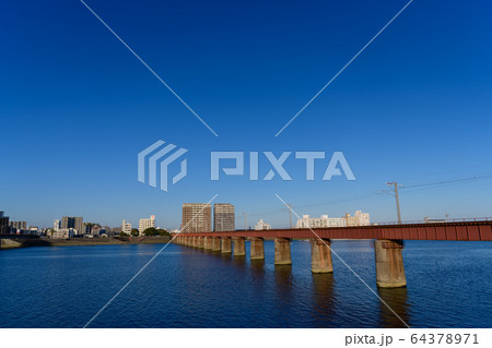 JR九州日豊本線大淀川橋梁 JR九州日豊本線大淀川橋梁 64378971