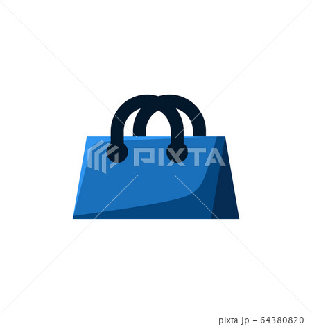 shopping bag icon, online shop logo isolated on shopping bag icon, online shop logo isolated on 64380820