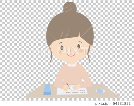 Girl studying 64381831