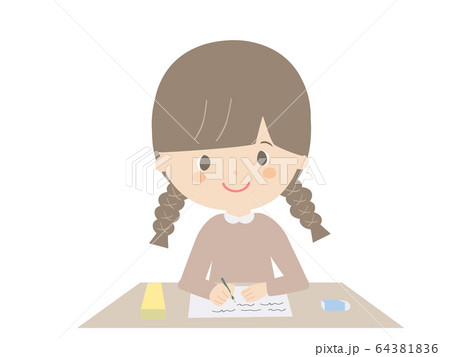 Girl studying 64381836