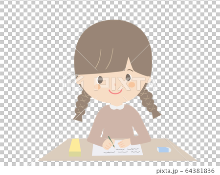 Girl studying 64381836