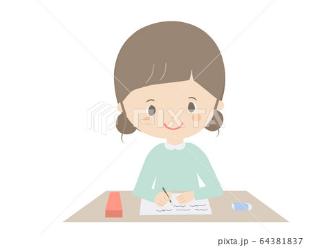 Girl studying 64381837