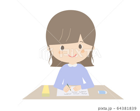 Girl studying 64381839