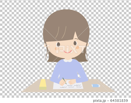 Girl studying 64381839