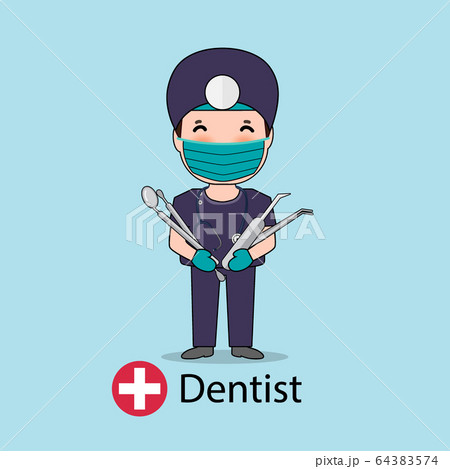 Dentist, Cartoon character Dentist Design, Medical Dentist, Cartoon character Dentist Design, Medical 64383574