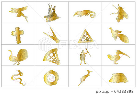 南半球の星座金枠 南半球の星座金枠 64383898