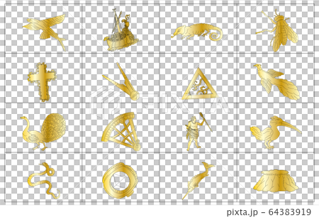 南半球の星座線なし金枠 64383919