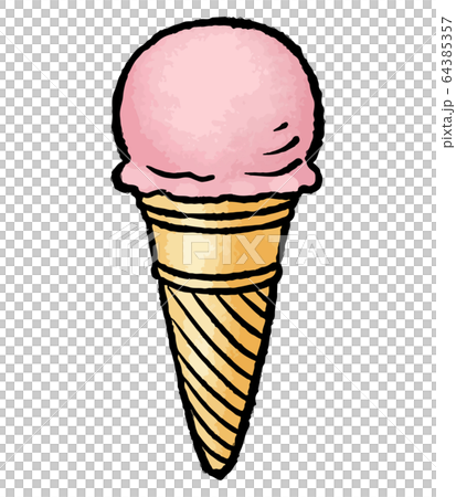 Strawberry ice cream Strawberry ice cream 64385357