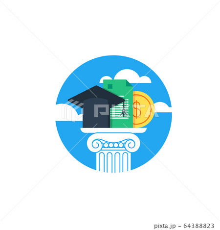 Tuition money, finance education, scholarship 64388823