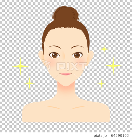 女性　美容　イラスト 64390163