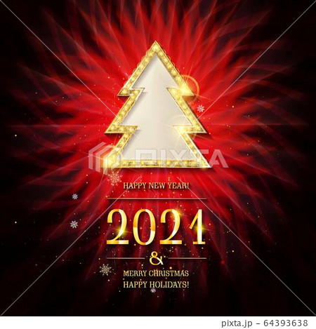 2021 Gold text vector 64393638