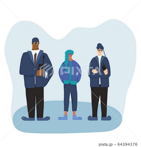 Security guard man person concept. Vector design Security guard man person concept. Vector design 64394376