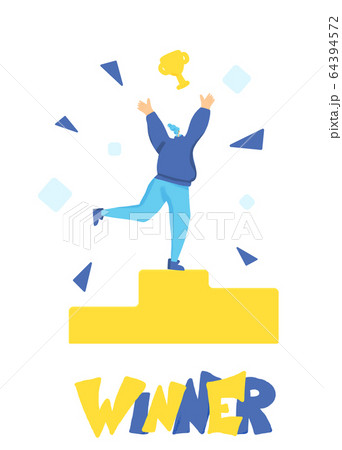 Work life balance concept. Vector human character. 64394572