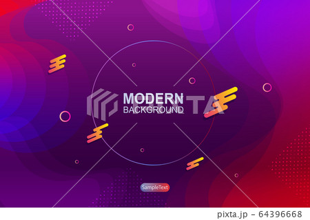 Violet background with gradient, abstract oval shapes, round frame with a rim Violet background with gradient, abstract oval shapes, round frame with a rim 64396668