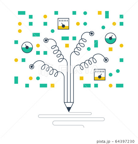 Sience lab abstract concept, testing ideas 64397230