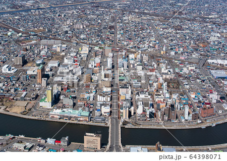 釧路市空撮 釧路市空撮 64398071