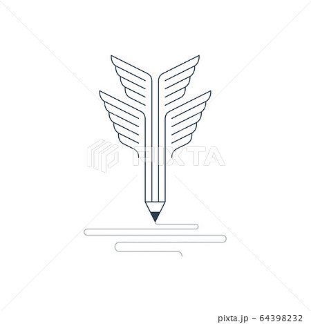 Writing skills development, painting class icon 64398232