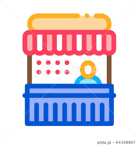 ice cream tray icon vector outline illustration ice cream tray icon vector outline illustration 64398807