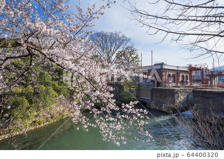 琵琶湖疏水 春の夷川発電所 琵琶湖疏水 春の夷川発電所 64400320