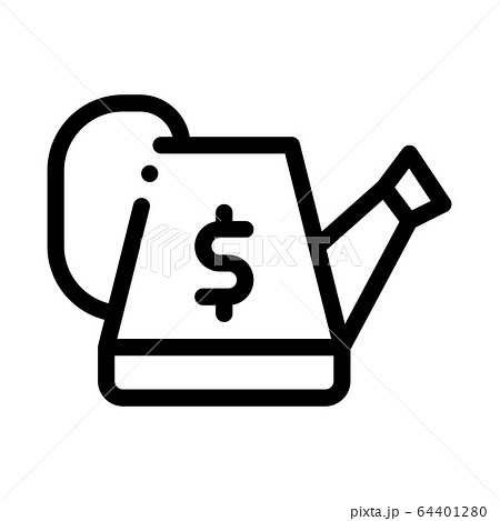 growing money icon vector outline illustration growing money icon vector outline illustration 64401280