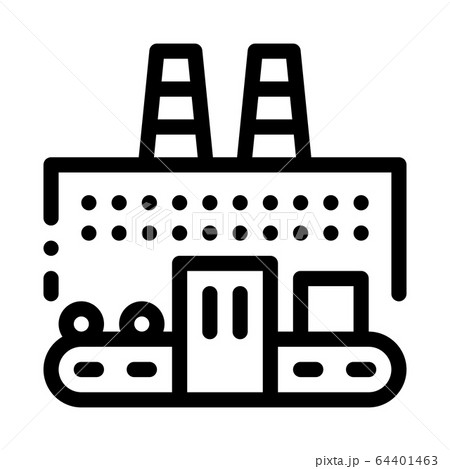 thermal power plant icon vector outline illustration thermal power plant icon vector outline illustration 64401463
