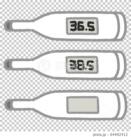 体温計セット　熱 64402412