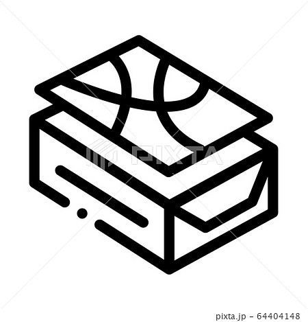 pin down tile icon vector outline illustration 64404148