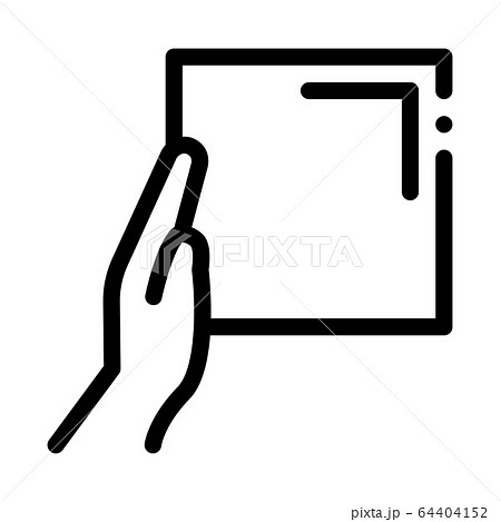 align tiles with hands icon vector outline illustration align tiles with hands icon vector outline illustration 64404152