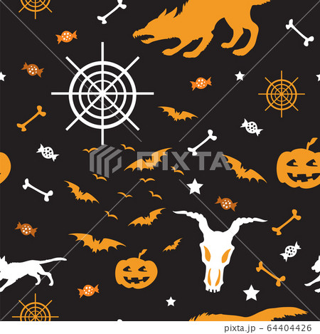 Halloween seamless pattern 6 Halloween seamless pattern 6 64404426