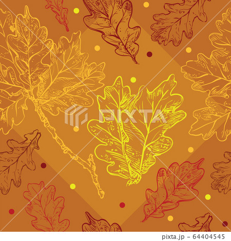 Seamless pattern autumn 10 64404545