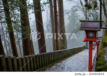 鞍馬山　参道 64404644