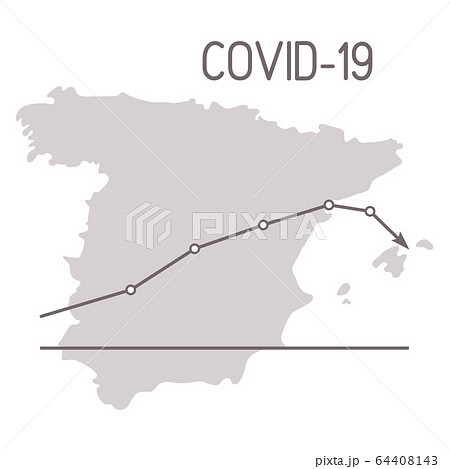 Spain Defeat Coronavirus Stop nCoV COVID-19 drop Spain Defeat Coronavirus Stop nCoV COVID-19 drop 64408143