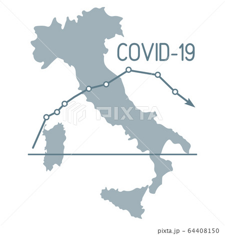 Italy Defeat Coronavirus Stop nCoV COVID-19 drop Italy Defeat Coronavirus Stop nCoV COVID-19 drop 64408150