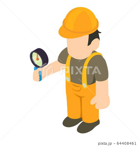 Master icon, isometric style Master icon, isometric style 64408461