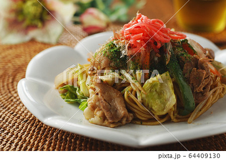 ソース焼きそば ソース焼きそば 64409130