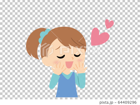Girl's facial expression Girl's facial expression 64409296