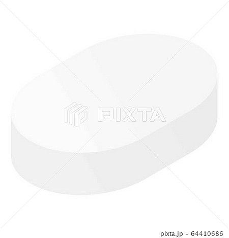 Wireless computer mouse icon, isometric style 64410686