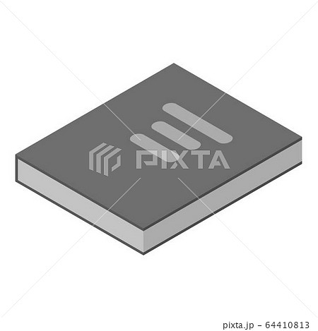 Book of laws icon, isometric style 64410813