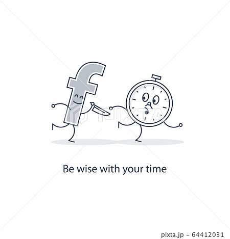 Social media abuse concept 64412031